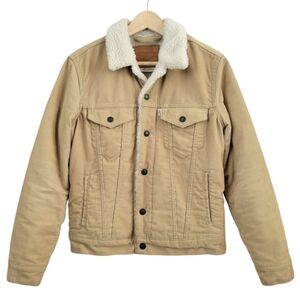 Levi's Corduroy Sherpa Trucker Jacket